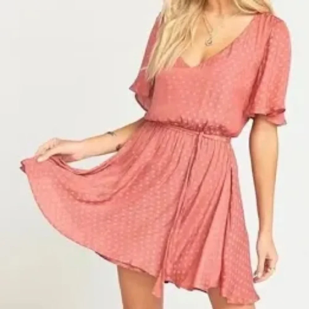 Show Me Your Mumu Anastasia Polka Dot Dress Medium - Picture 1 of 7